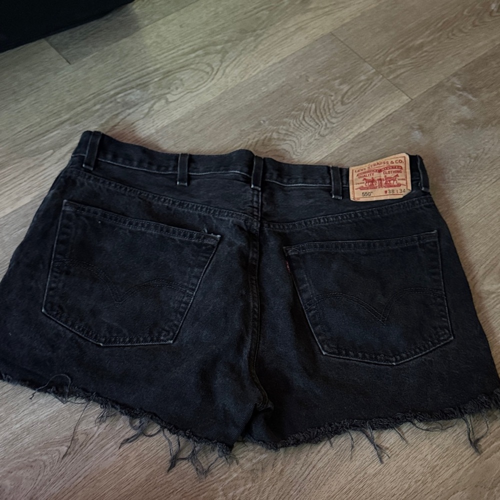 Vintage Levi's Women's Dark Denim Jean Shorts